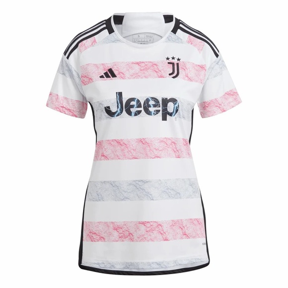 adidas Tops - NWT Adidas Juventus 2023/2024 Away Soccer Jersey Women's Shirt IB0502 Size L